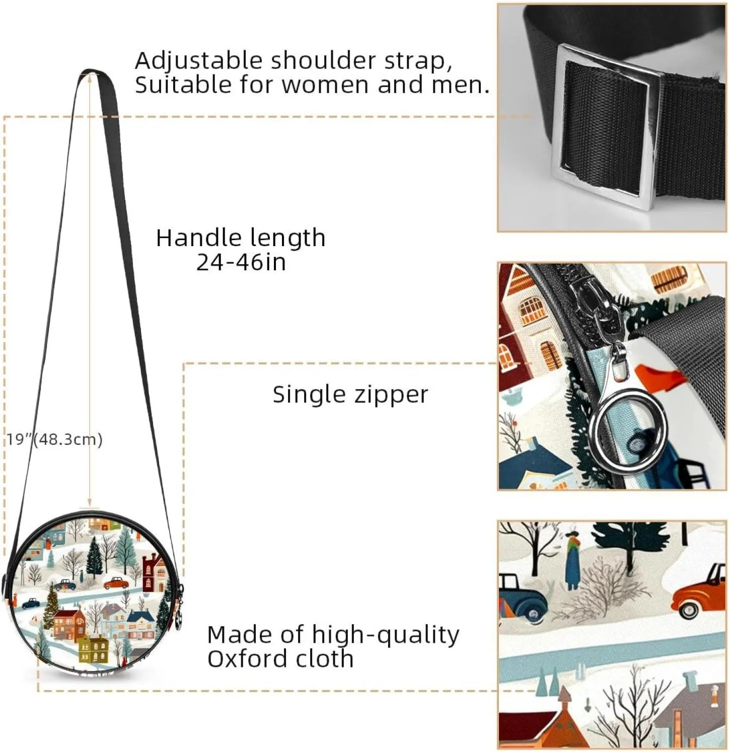 Crossbody Bags for Women,Crossbody Bag Men,Small Sling Bag,Crossbody Purse