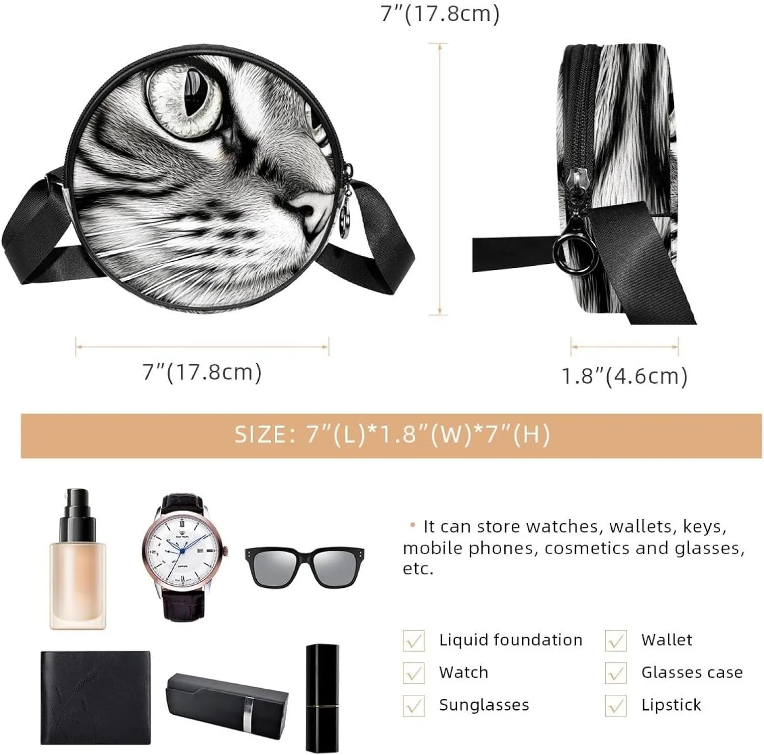 Crossbody Bags for Women,Crossbody Bag Men,Small Sling Bag,Crossbody Purse