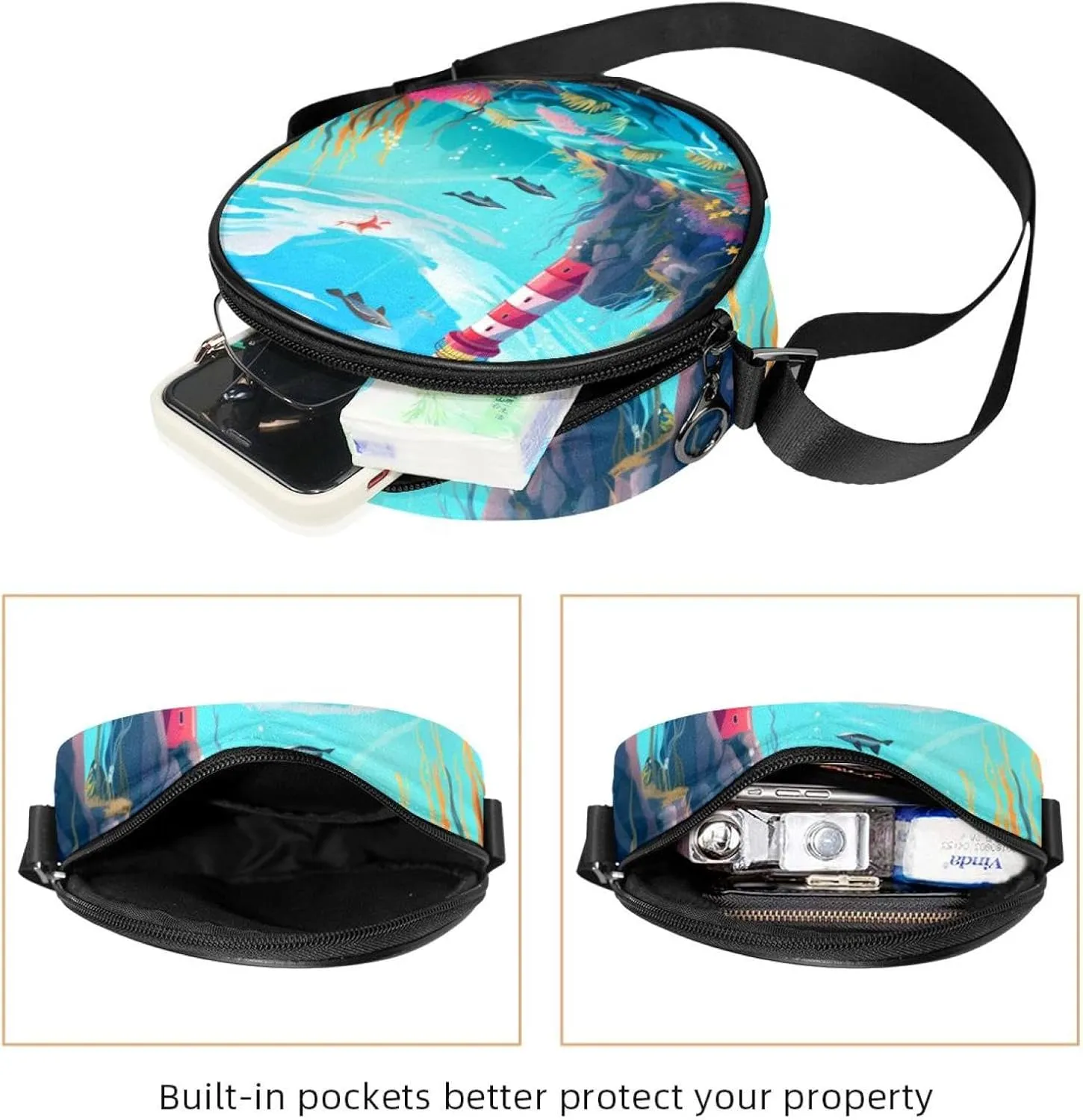 Crossbody Bags for Women,Crossbody Bag Men,Small Sling Bag,Crossbody Purse