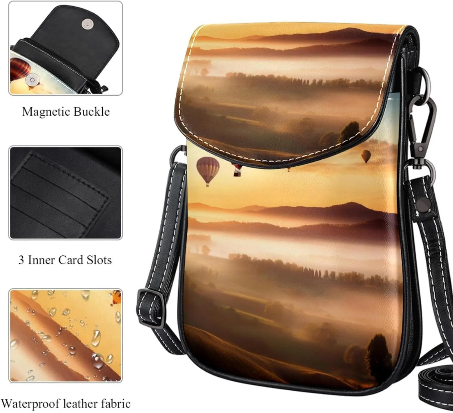 Crossbody Bags for Women,Crossbody Bag Men,Small Sling Bag,Crossbody Purse