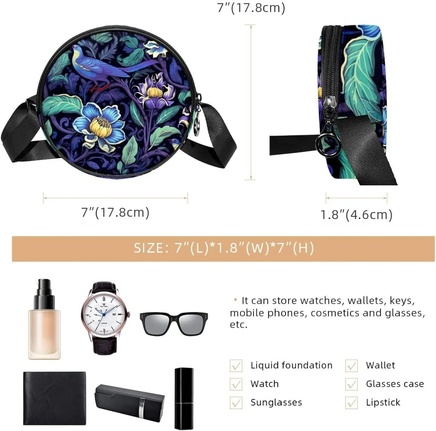 Crossbody Bags for Women,Crossbody Bag Men,Small Sling Bag,Crossbody Purse