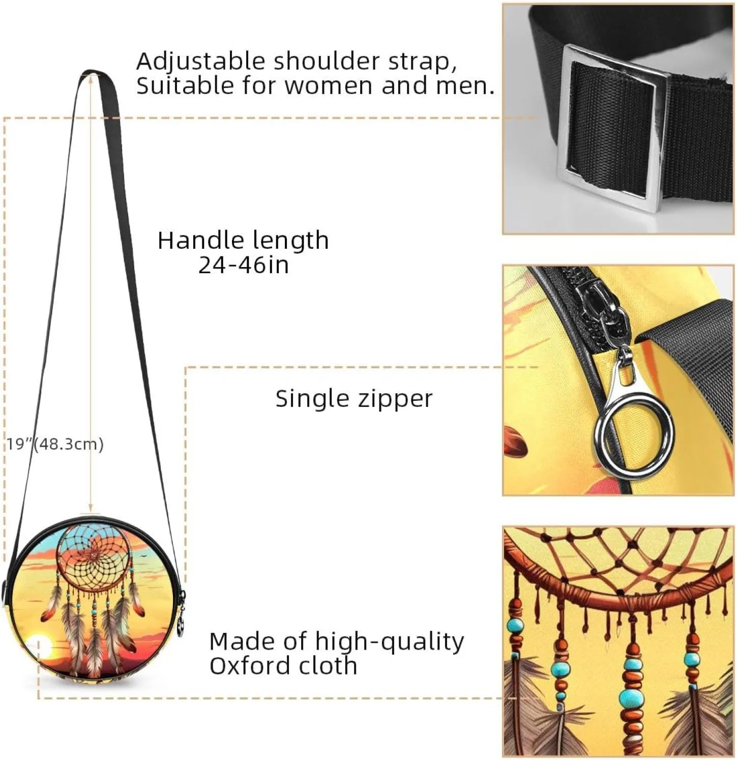 Crossbody Bags for Women,Crossbody Bag Men,Small Sling Bag,Crossbody Purse