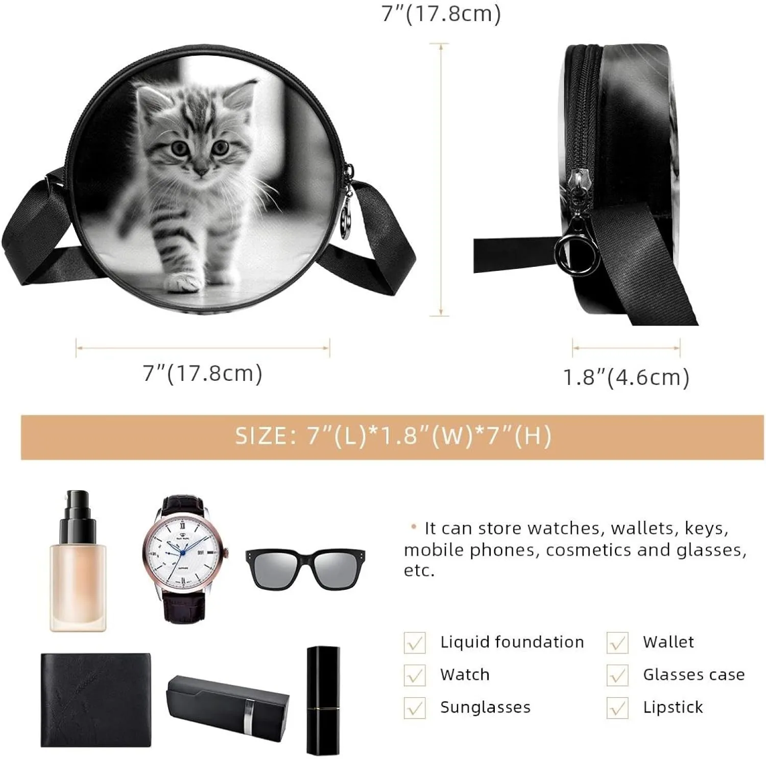 Crossbody Bags for Women,Crossbody Bag Men,Small Sling Bag,Crossbody Purse