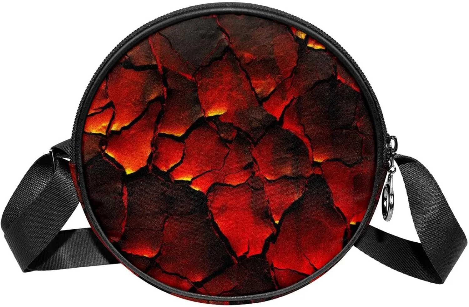Crossbody Bags for Women,Crossbody Bag Men,Small Sling Bag,Volcano Surface Texture,Crossbody Purse
