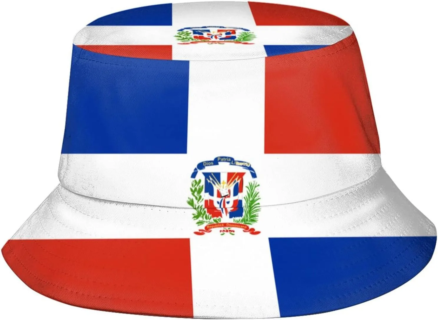 Cute Flag Bucket Hats Fashion Packable Patriotic Sun Cap Summer Travel Outdoor Fisherman Cap for Adults Women Men