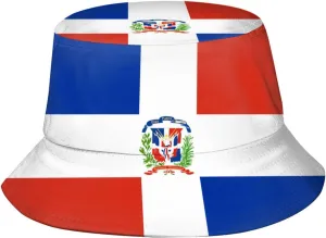 Cute Flag Bucket Hats Fashion Packable Patriotic Sun Cap Summer Travel Outdoor Fisherman Cap for Adults Women Men