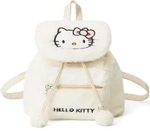 Cute Plush Backpack, Soft Fuzzy Cartoon Bucket Purse, 16 Inch Large Capacity Casual Daypack