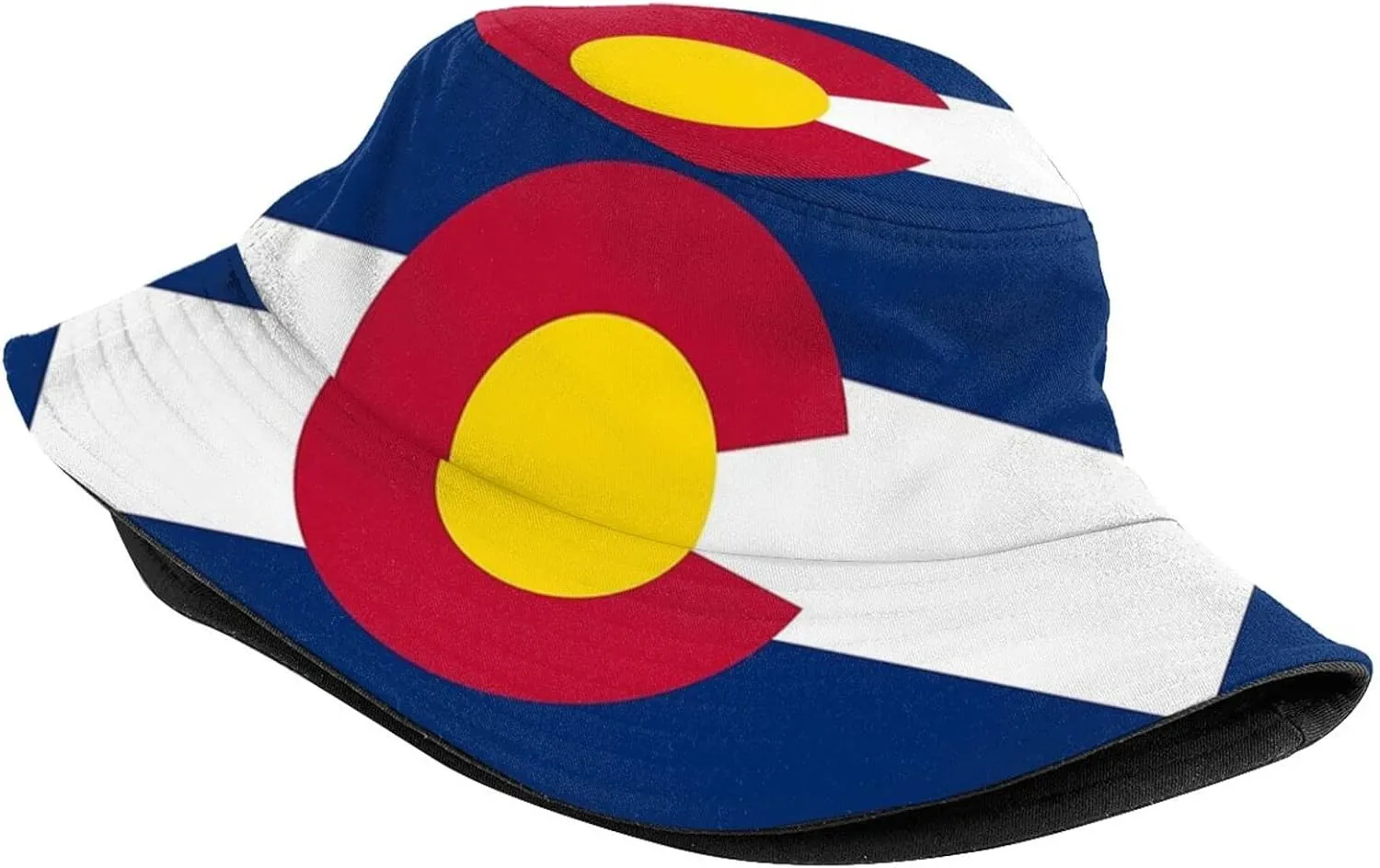 Cute State Flag Bucket Hats Fashion Sun Cap Packable Outdoor Patriotic Fisherman Hat for Women and Men