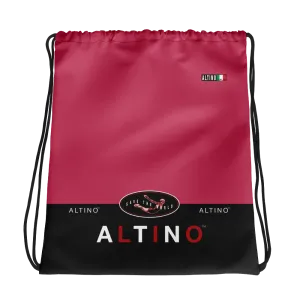 #db9a7da0 - Pomegranate Scoop - ALTINO Draw String Bag - Gelato Collection