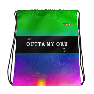 #dd0be9a0 - Gritty Girl Orb 761855 - ALTINO Draw String Bag - Gritty Girl Collection
