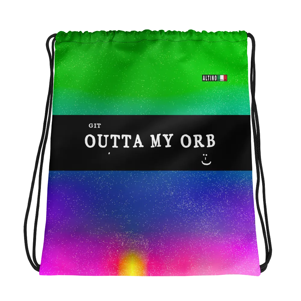 #dd0be9a0 - Gritty Girl Orb 761855 - ALTINO Draw String Bag - Gritty Girl Collection