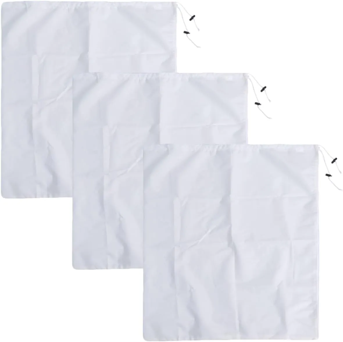 DECHOUS 3Pcs Drawstring Winter Plant Covers Reusable Freeze Protection Bags for Outdoor Shrubs and Flowers Heavy Rain and Wind Resistant for Garden Use