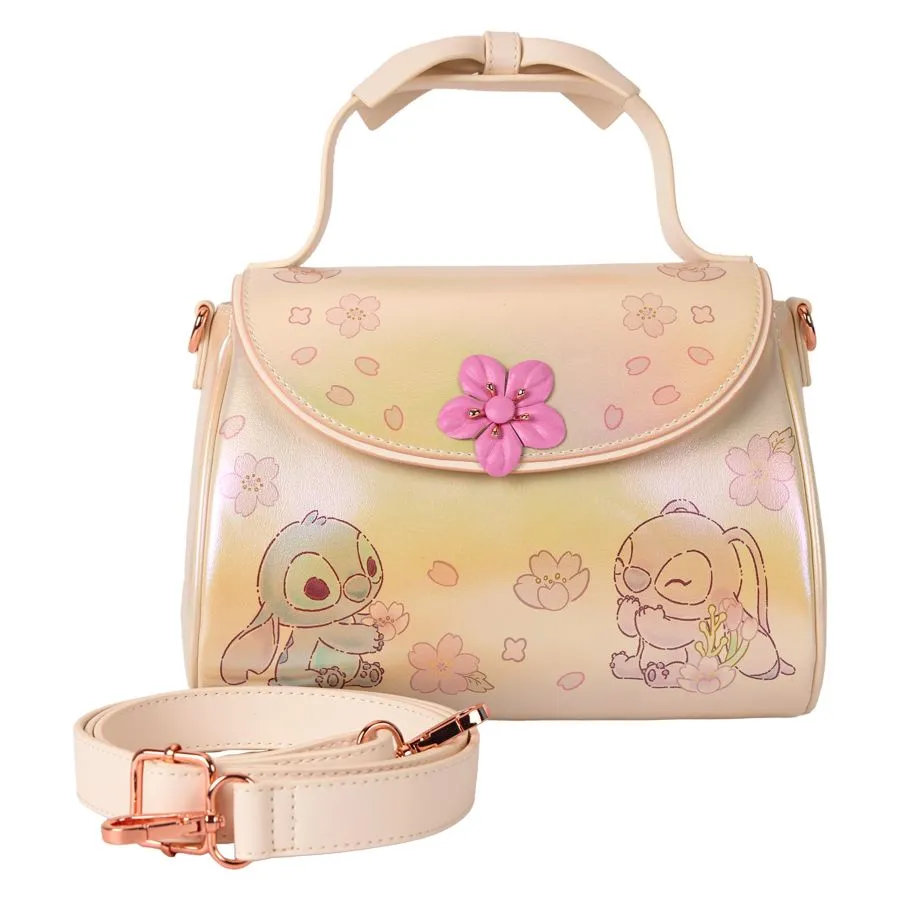 Disney - Cute Stitch Bow Handle Crossbody Bag