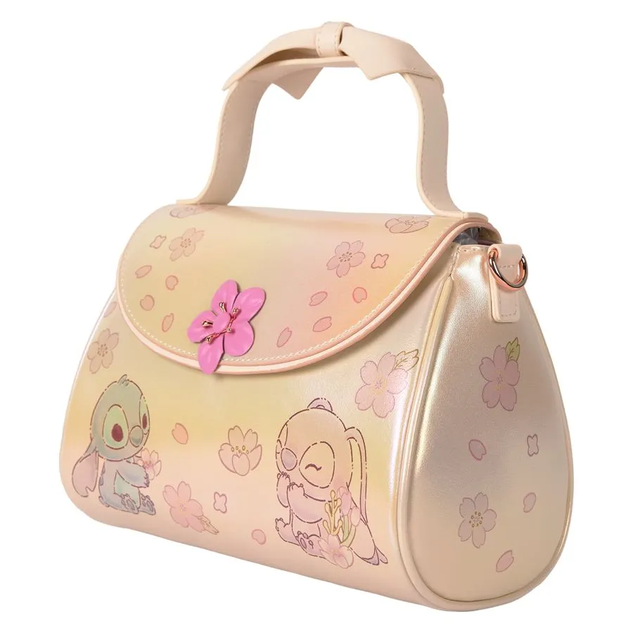 Disney - Cute Stitch Bow Handle Crossbody Bag