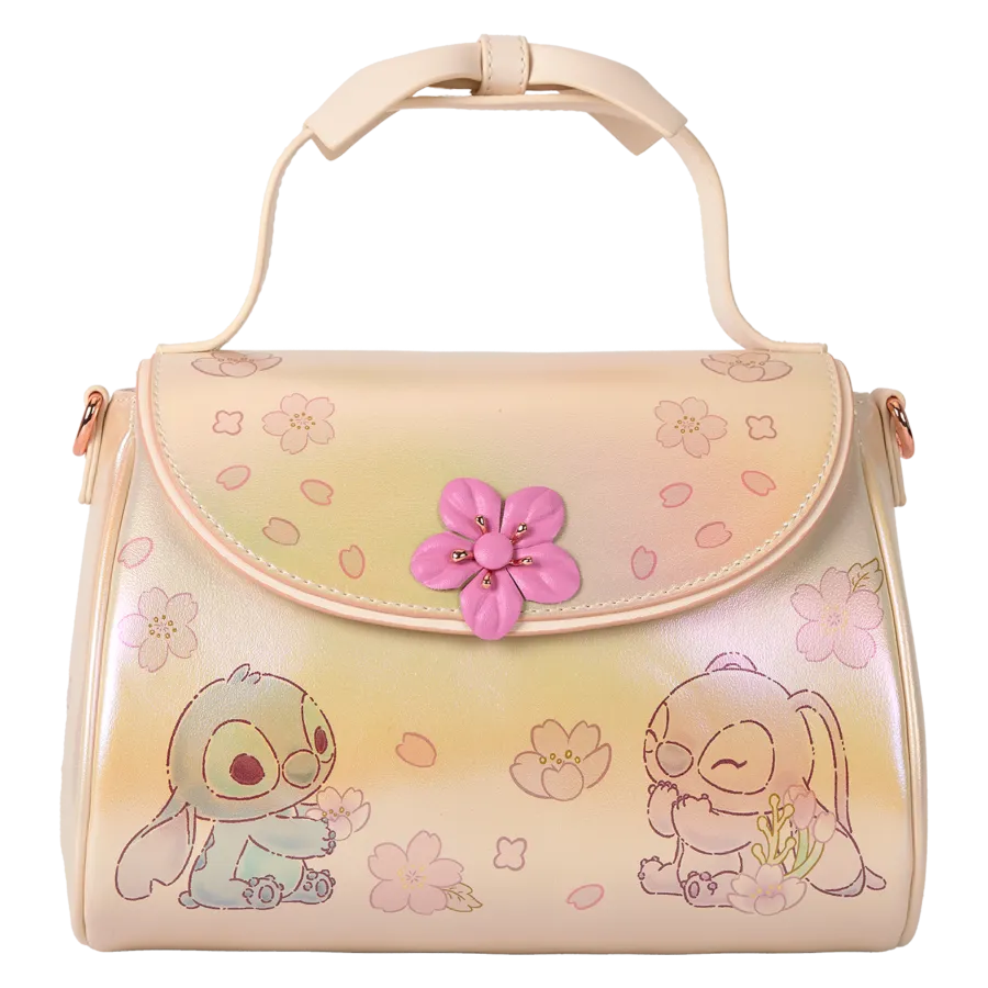 Disney - Cute Stitch Bow Handle Crossbody Bag
