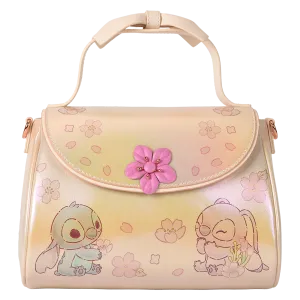 Disney - Cute Stitch Bow Handle Crossbody Bag