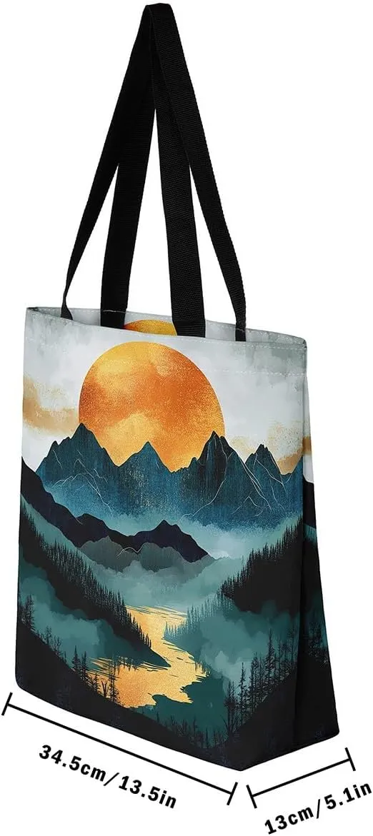 DJ Controller Canvas Tote Bag Black and White Foldable Beach Bag,Disc Pop Music Hip Hop Rock Musical Theme