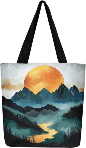 DJ Controller Canvas Tote Bag Black and White Foldable Beach Bag,Disc Pop Music Hip Hop Rock Musical Theme