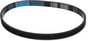 Drive Belt Mower Rubber Drive Belt (6PJ490) Circumference 490mm X Width 14mm Compatible With Qualcast M2E1232M/M2E1032M Drive Belt Timing Belt