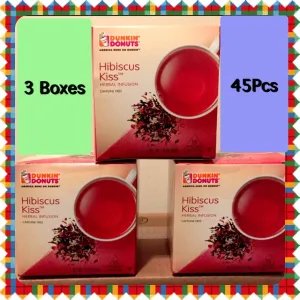 dunkin donut hibiscus kiss tea 45 tea bags