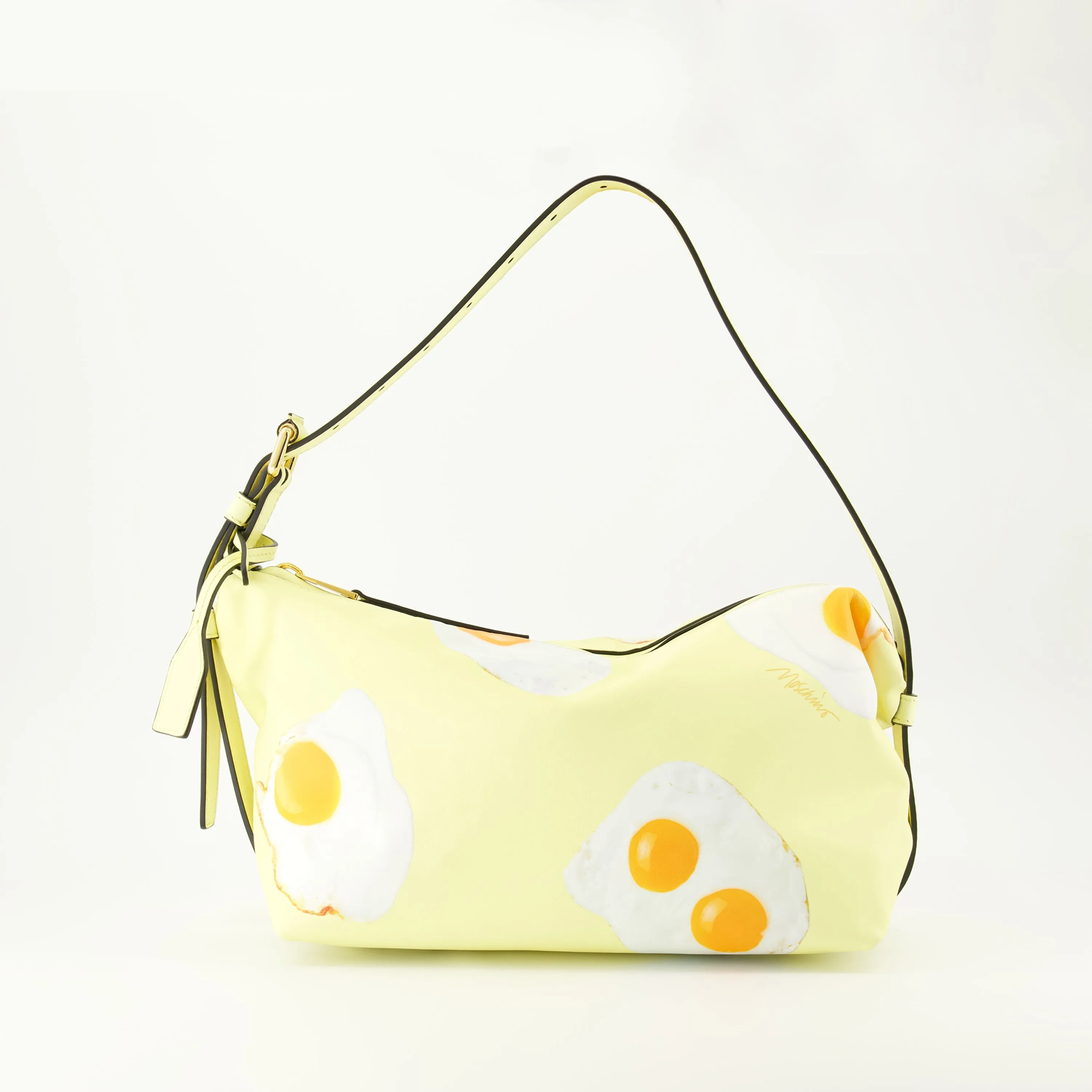 Egg Print Hobo Bag