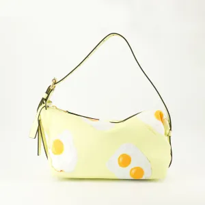Egg Print Hobo Bag