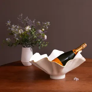 ENCANTO Bloom Wine Bucket (Cream and White)