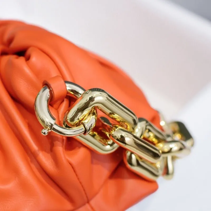 ESMEE - Chain Pouch Bag Orange