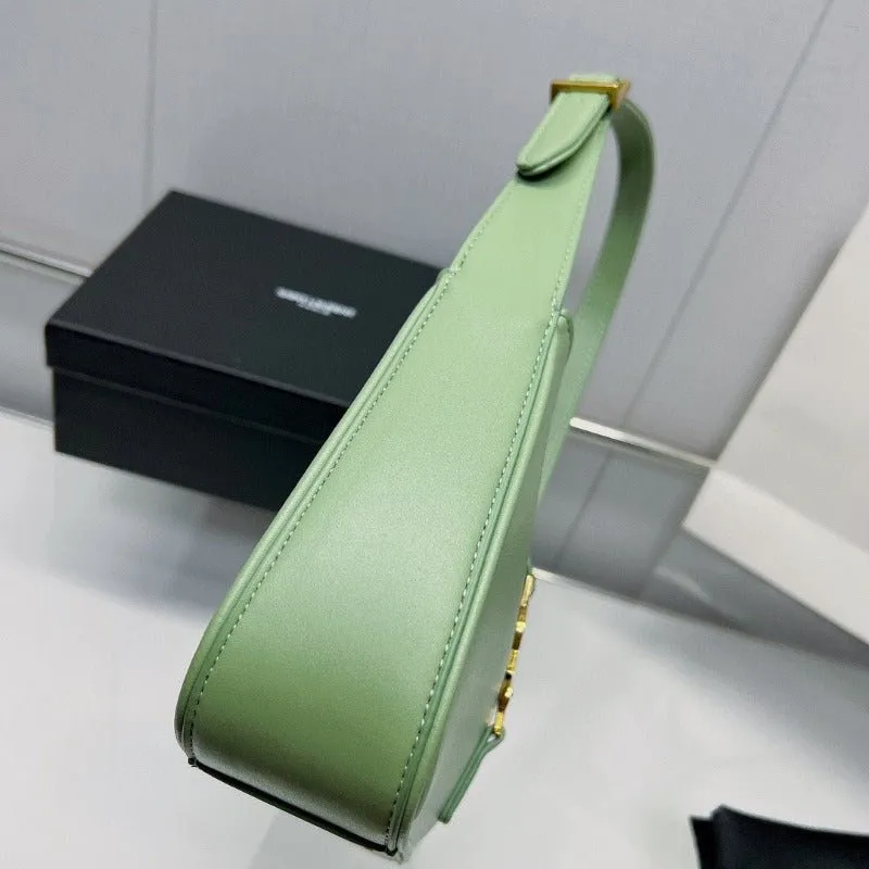 ESMEE - Hobo Logo-plaque Shoulder Bag Light Green