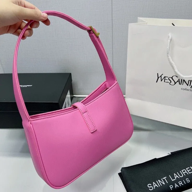 ESMEE - Hobo Logo-plaque Shoulder Bag Pink