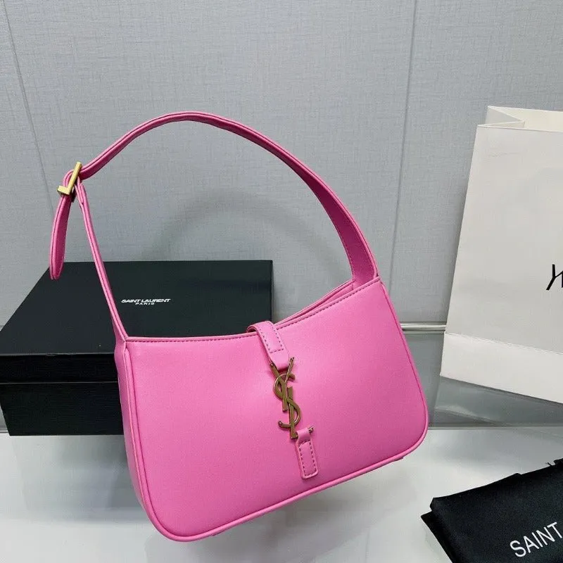 ESMEE - Hobo Logo-plaque Shoulder Bag Pink