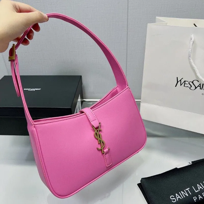 ESMEE - Hobo Logo-plaque Shoulder Bag Pink