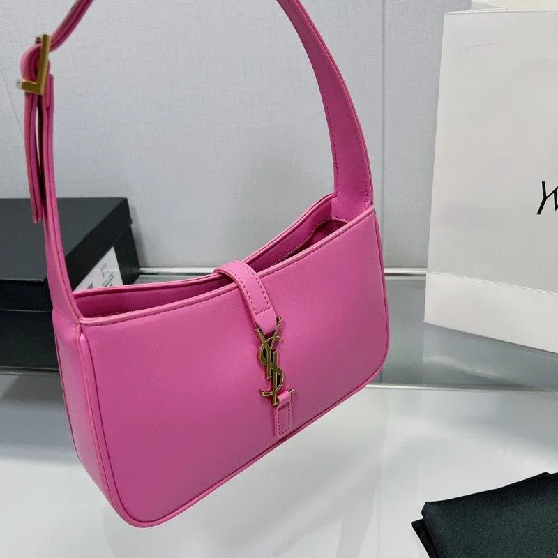 ESMEE - Hobo Logo-plaque Shoulder Bag Pink