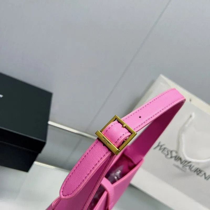 ESMEE - Hobo Logo-plaque Shoulder Bag Pink