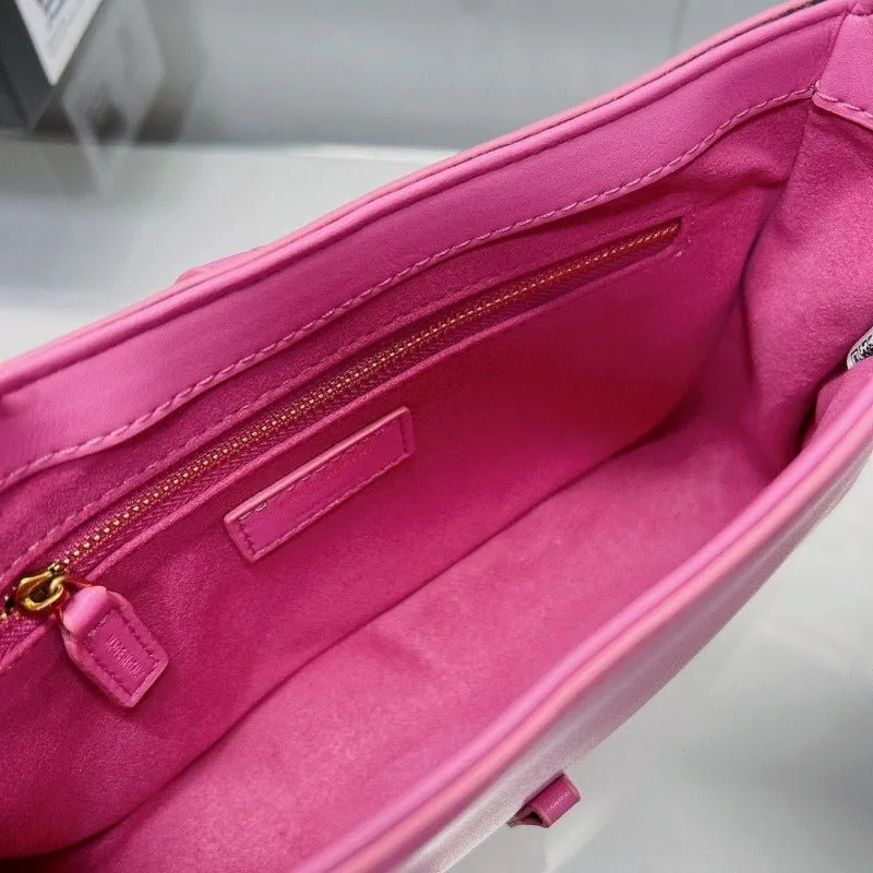 ESMEE - Hobo Logo-plaque Shoulder Bag Pink