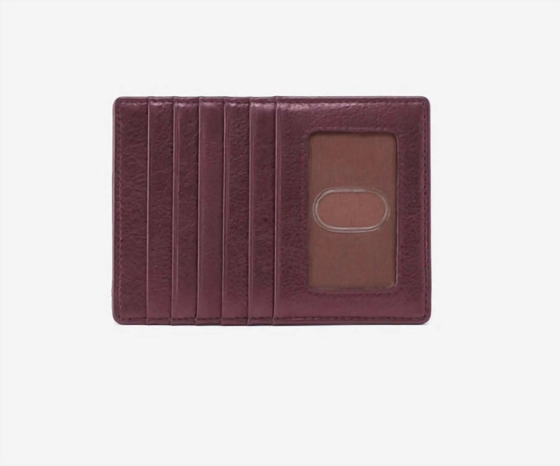 Euro Slide Card Case In Frosted Plum