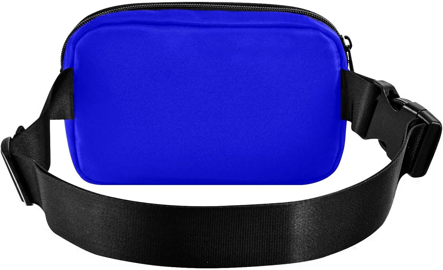 Fanny Pack for Women Men with Zipper Blue Fashion Waist Pack, Small Cross Body bags for Running,Hiking,Cycling,Travel 20804
