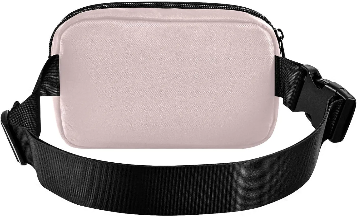 Fanny Pack for Women Men with Zipper Misty Rose Fashion Waist Pack, Small Cross Body bags for Running,Hiking,Cycling,Travel 20818