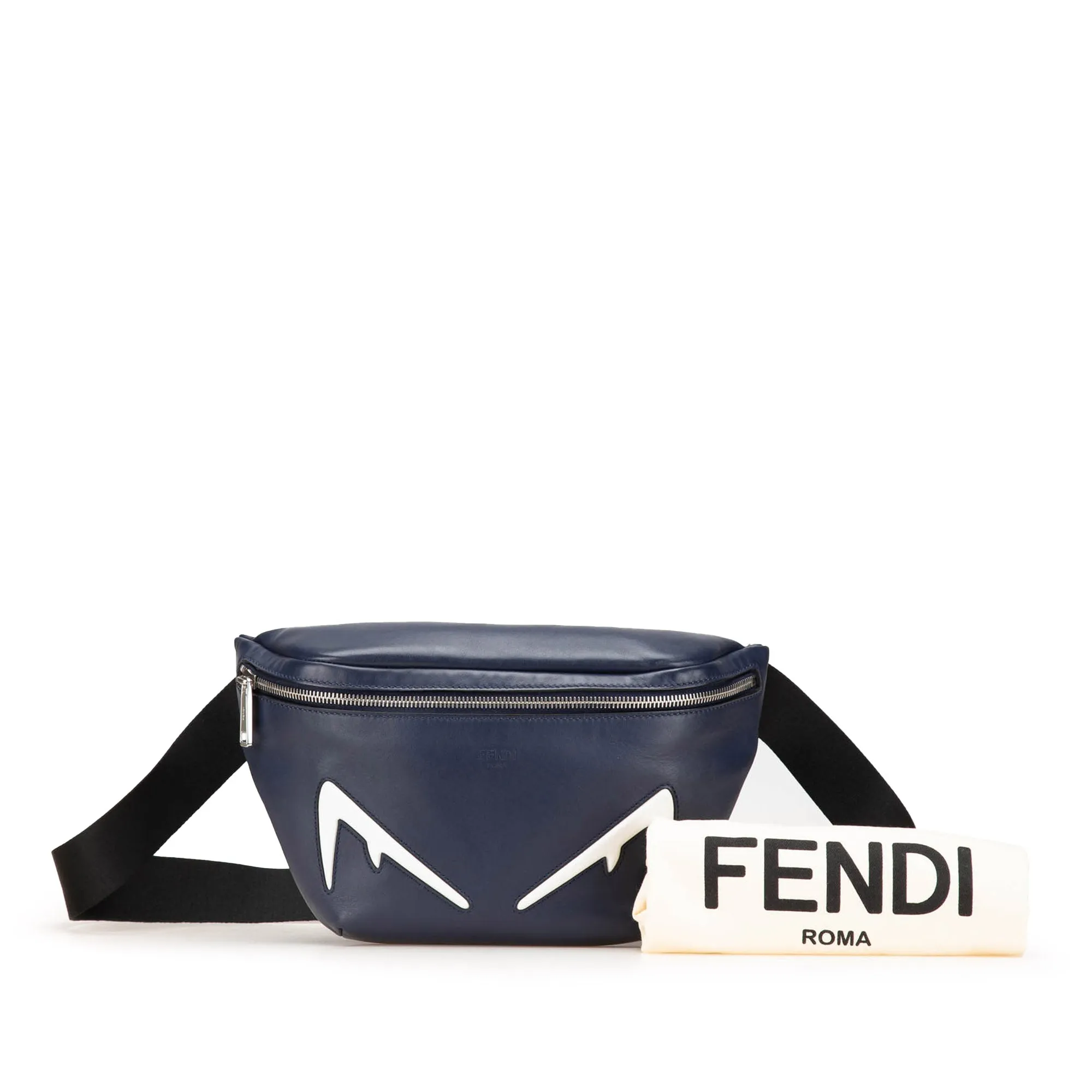 Fendi Vitello Grace Monster Eyes Belt Bag