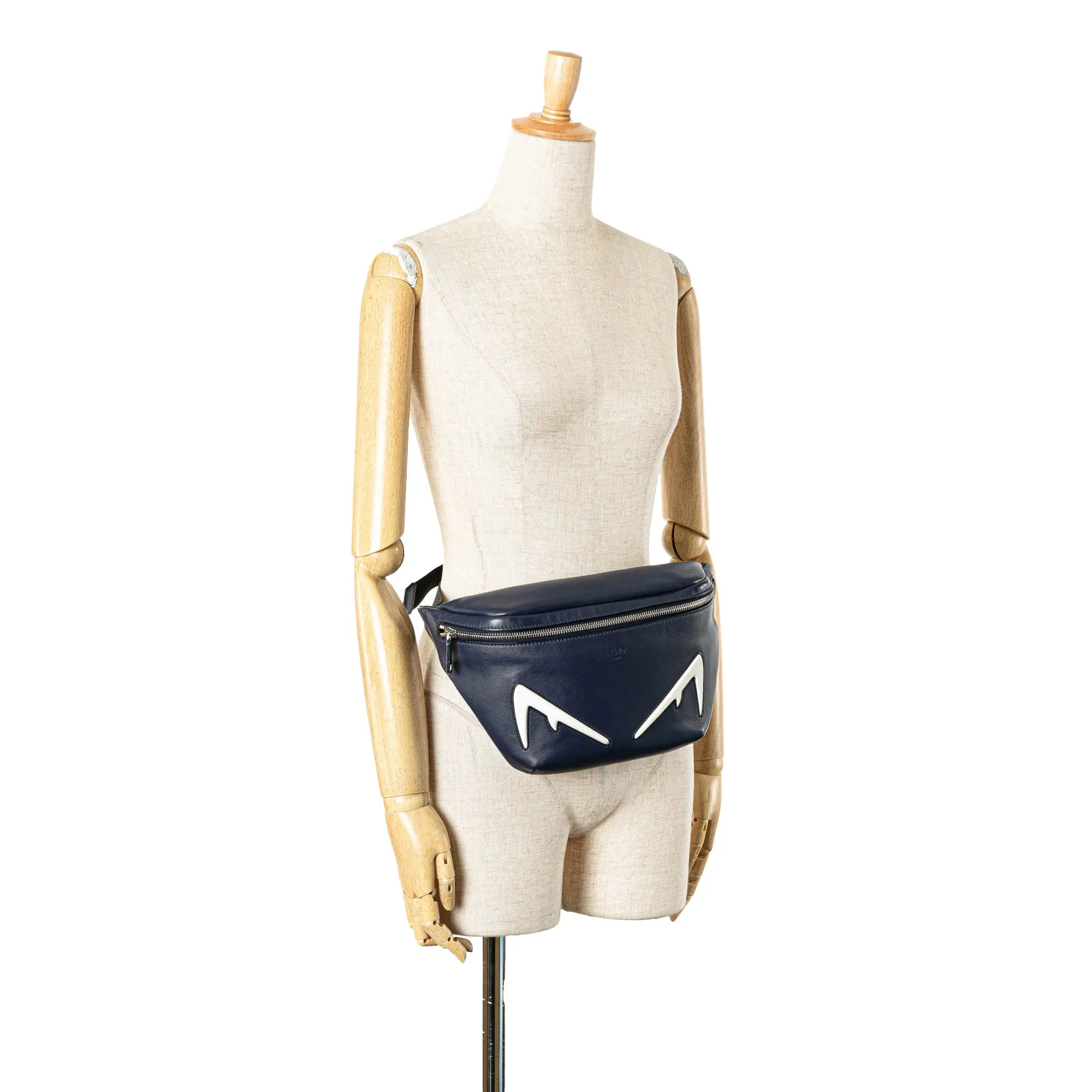 Fendi Vitello Grace Monster Eyes Belt Bag