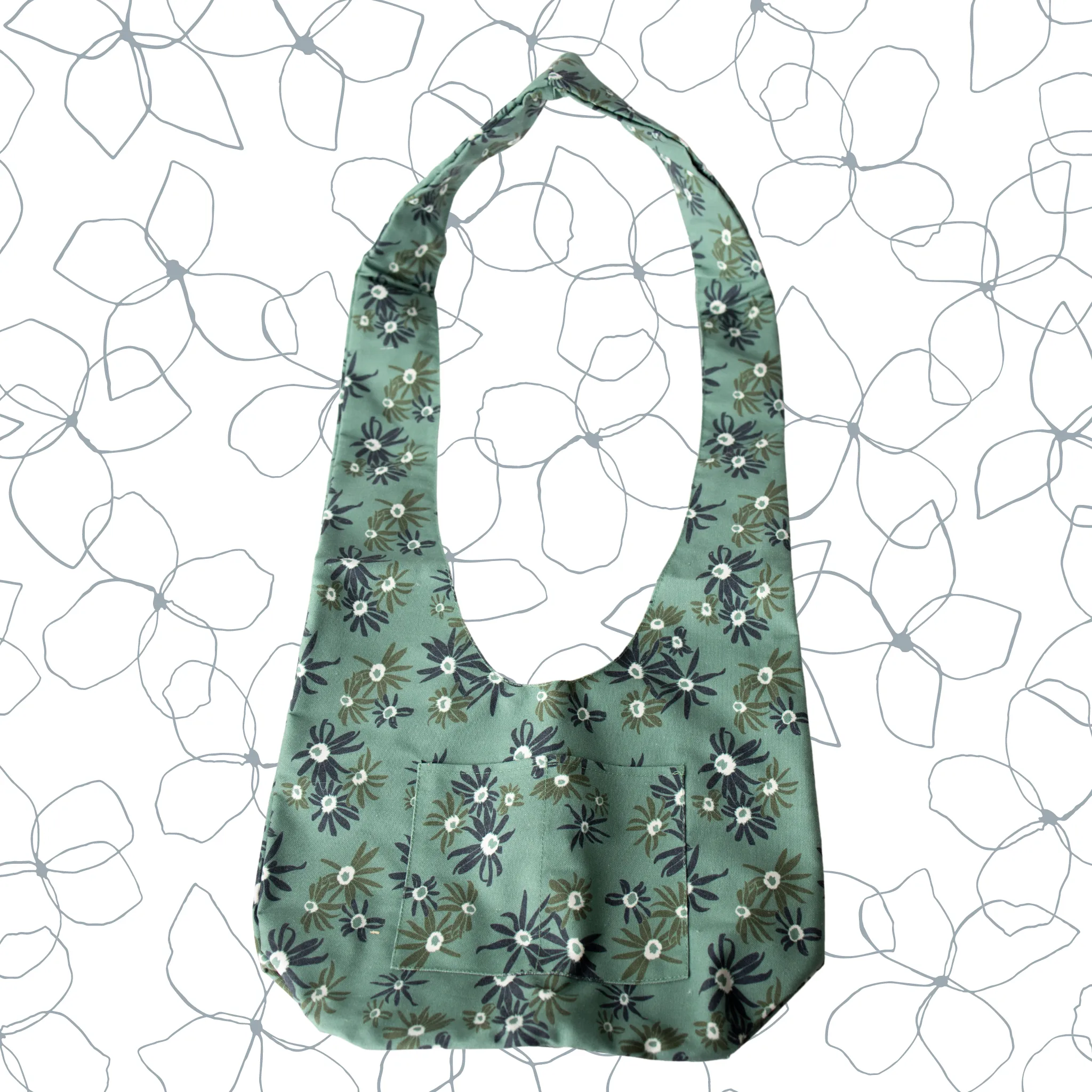 Floral Forage Bag