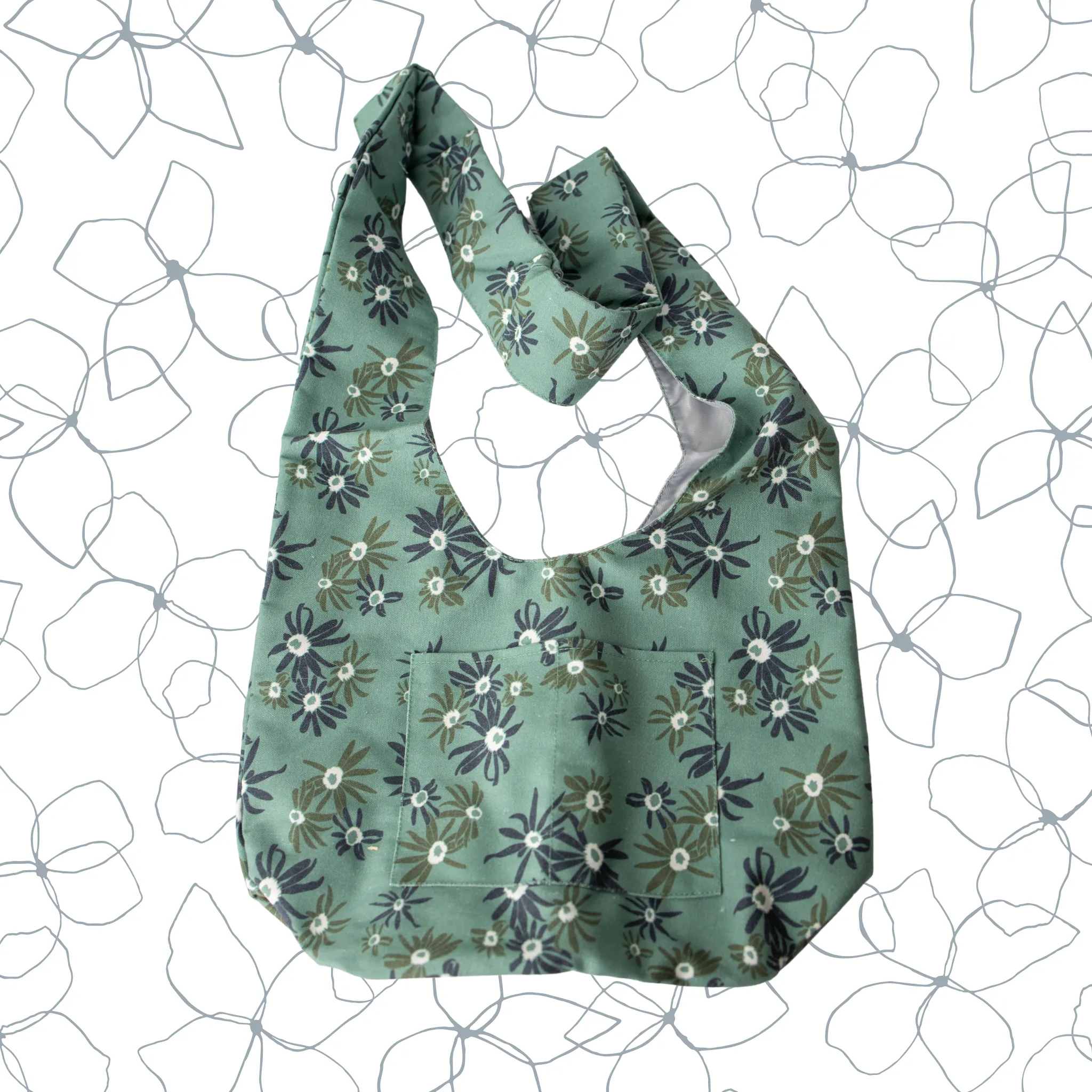 Floral Forage Bag
