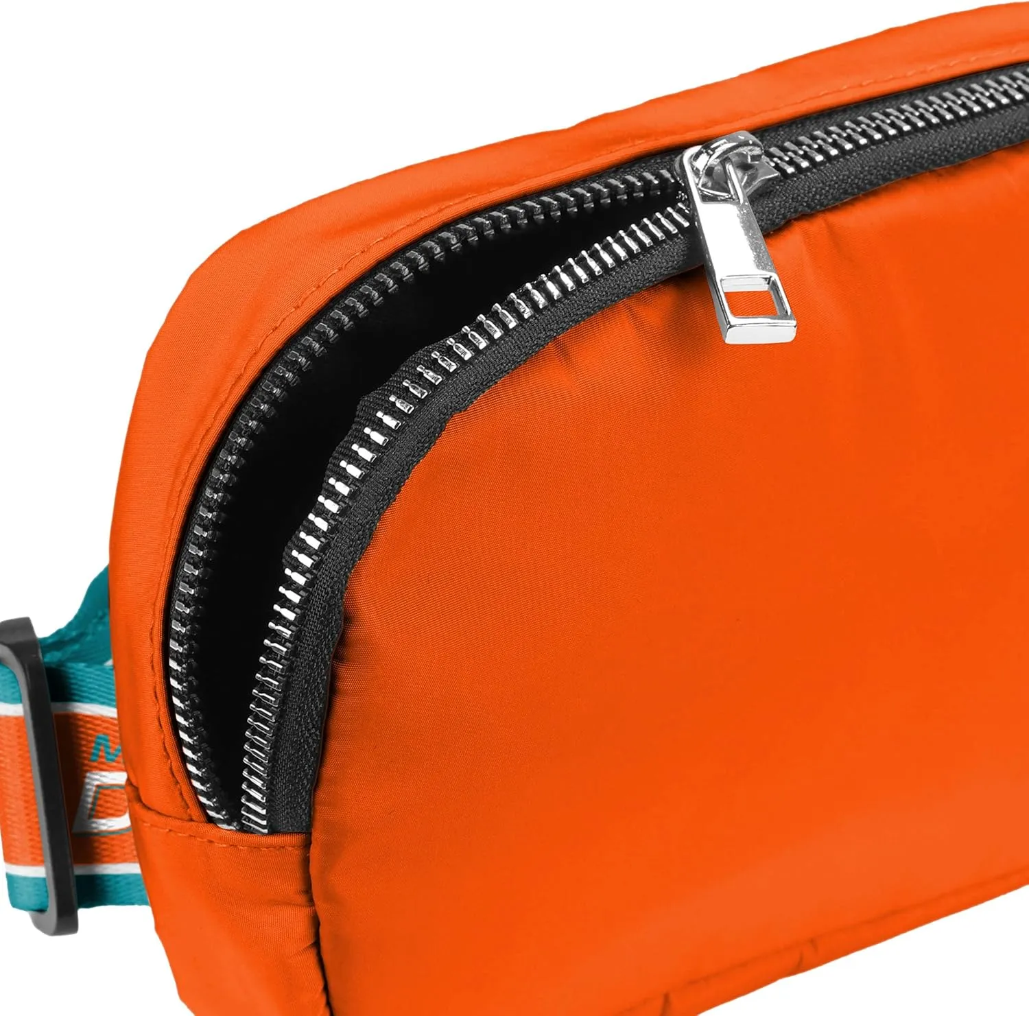 FOCO NFL Unisex-Adult NFL Team Color Wordmark Crossbody Belt Bag
