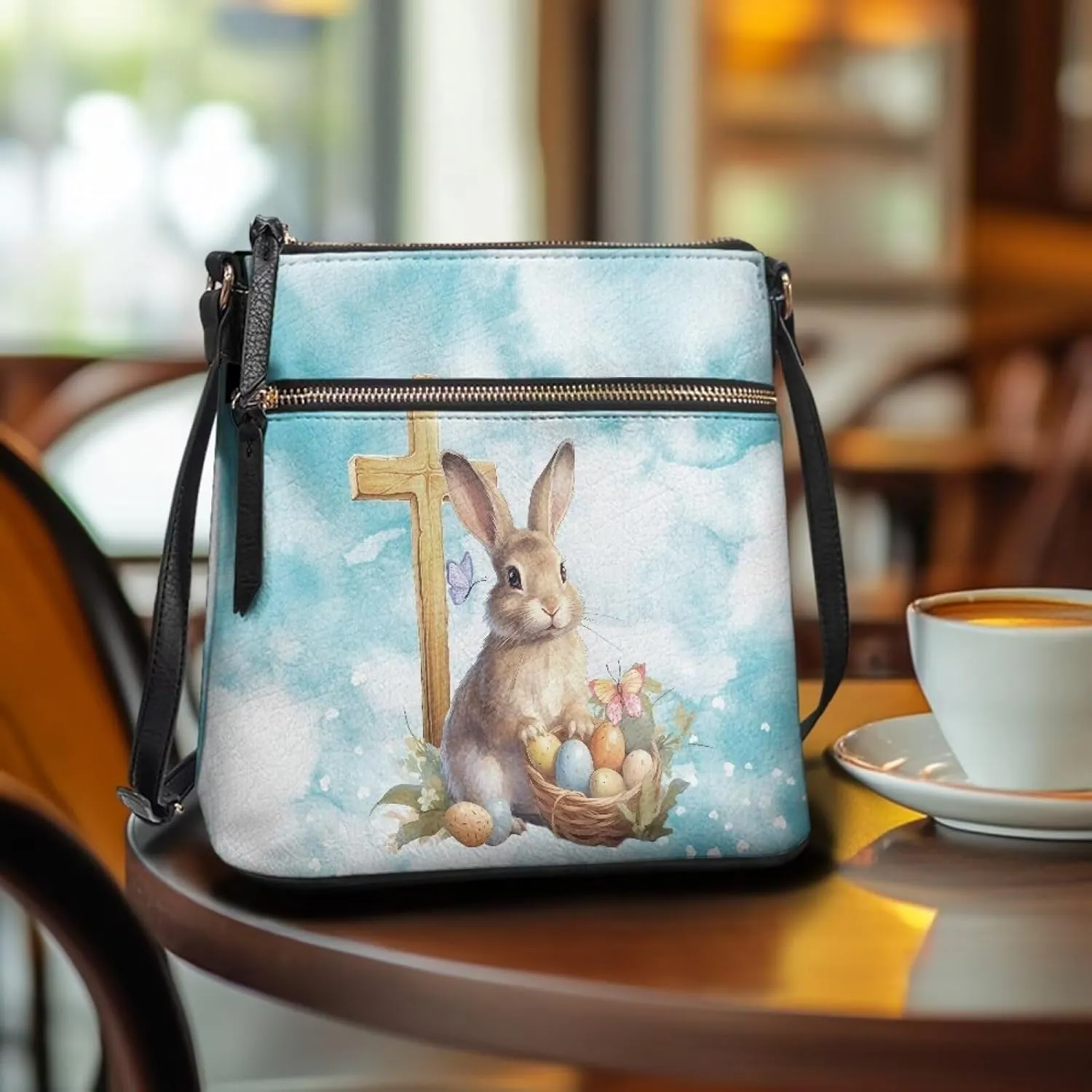 FOR U DESIGNS Travel Crossbody Bags for Women Anti Theft Trendy Shoulder Bags for School Leather Sling Bag