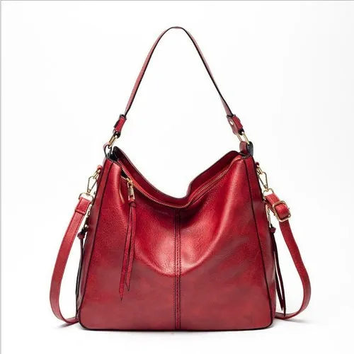 Françoise Bag - Vegan Leather Hobo Handbag