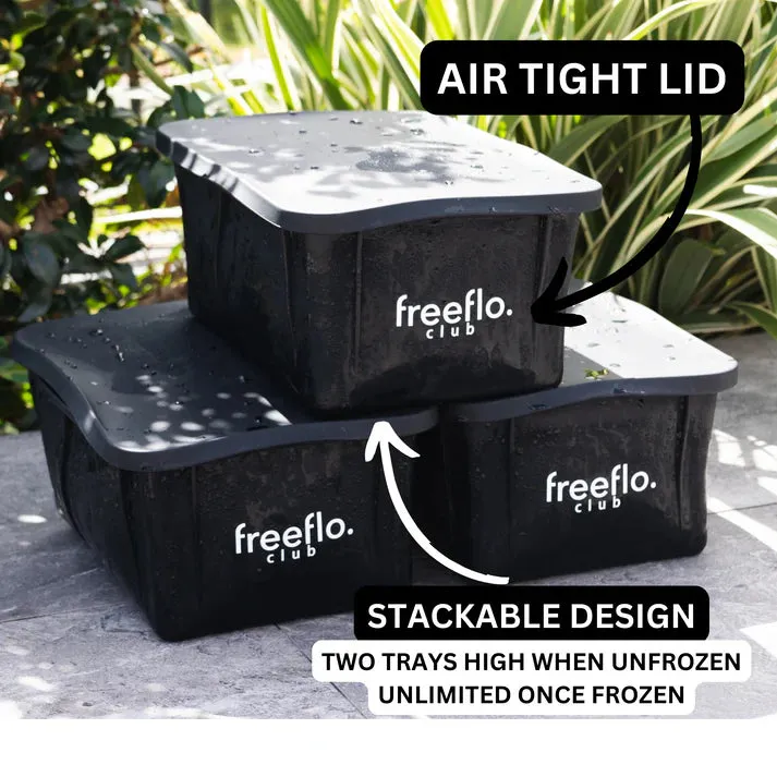 Freeflo XXL Silicone Ice Block Tray (5.5KG Block - 1 Tray)