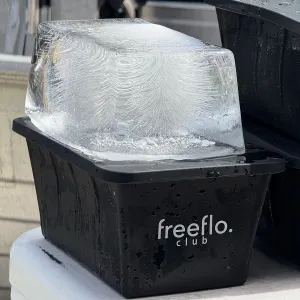 Freeflo XXL Silicone Ice Block Tray (5.5KG Block - 1 Tray)