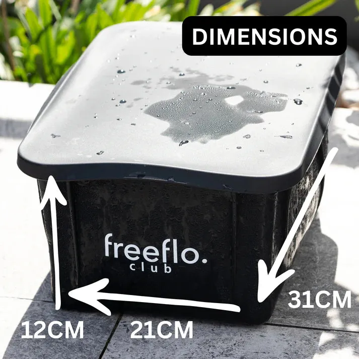 Freeflo XXL Silicone Ice Block Tray (5.5KG Block - 1 Tray)