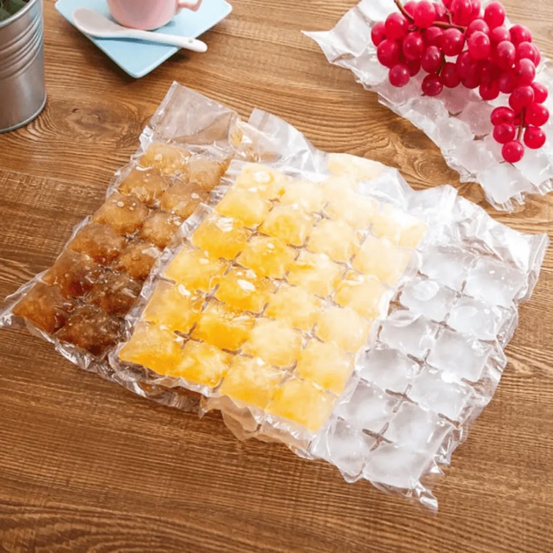 FreshDrinks™ Disposable Ice Cube Mold Bags (100pcs)