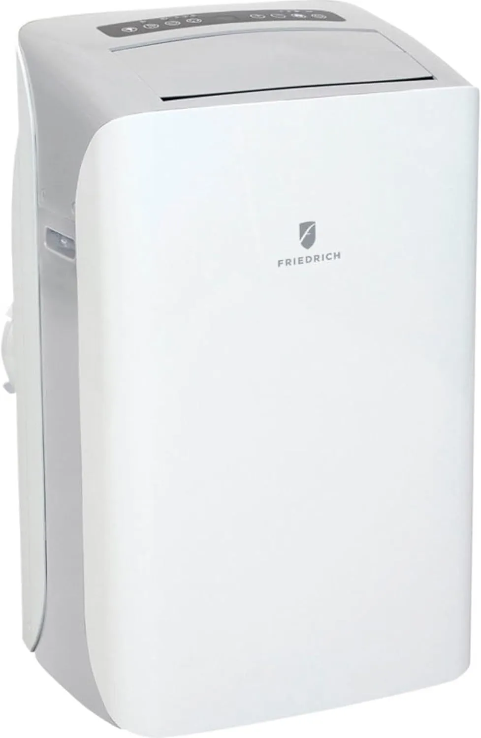 Friedrich ZCP12DB ZoneAire Smart Portable Air Conditioner with 11000 BTU Cooling Capacity Dual Hose Condensate Drainage Auto Swing Louvers Remote Control 3 Fan Speeds 115 Volts